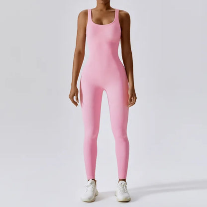 Women Seamless One-Piece Yoga Suit