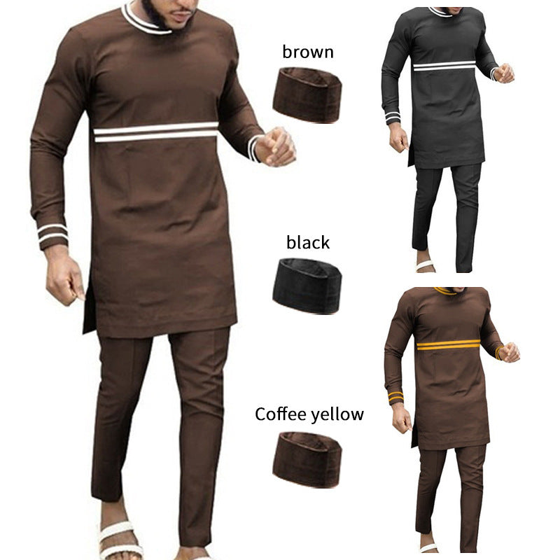 African Men's Clothing Traditional Outerwear Suits