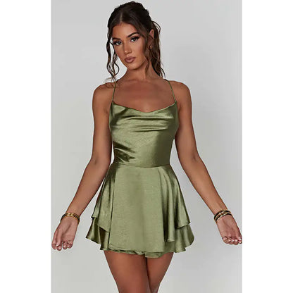 BIZZARO MINI SILK DRESS