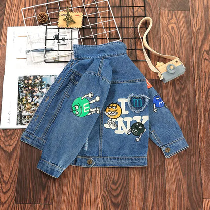 Children/Kids Denim Jackets With Disney Images