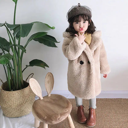 Children/Kids Fur Coat