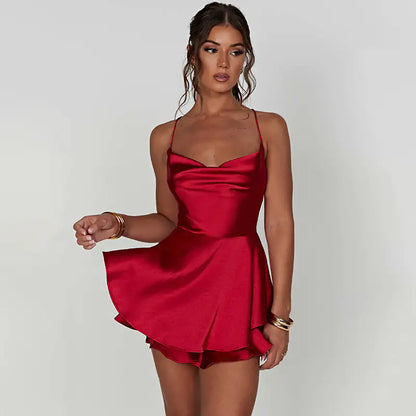 BIZZARO MINI SILK DRESS