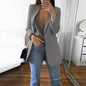 Casual Long Sleeve Business Suit Jacket