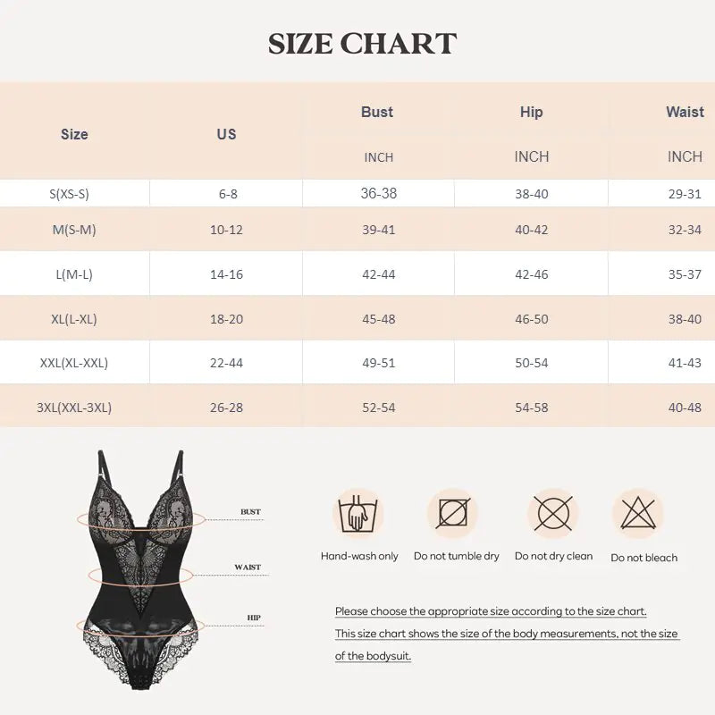 Shapewear-Body aus Spitze