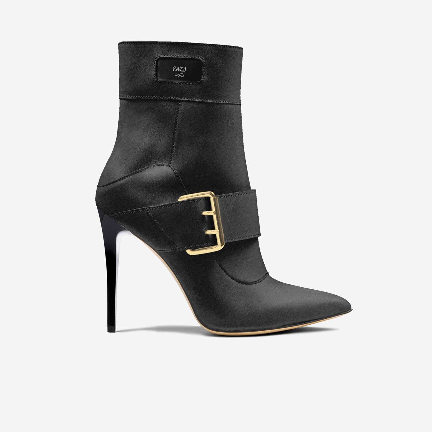 EAZI HIGH-HEEL-STIEFEL MIT GÜRTEL - THE LUXE KISS