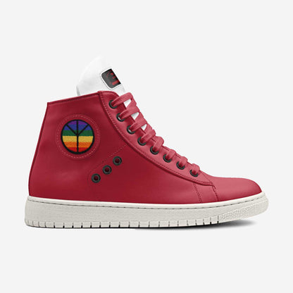 EAZI ECO VINTAGE HIGH-TOP UNISEX SNEAKER - DER FRIEDENSLIEBHABER