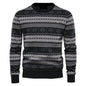 AIOPESON Spliced Cotton Men's Sweater