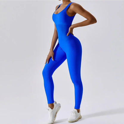 Women Seamless One-Piece Yoga Suit