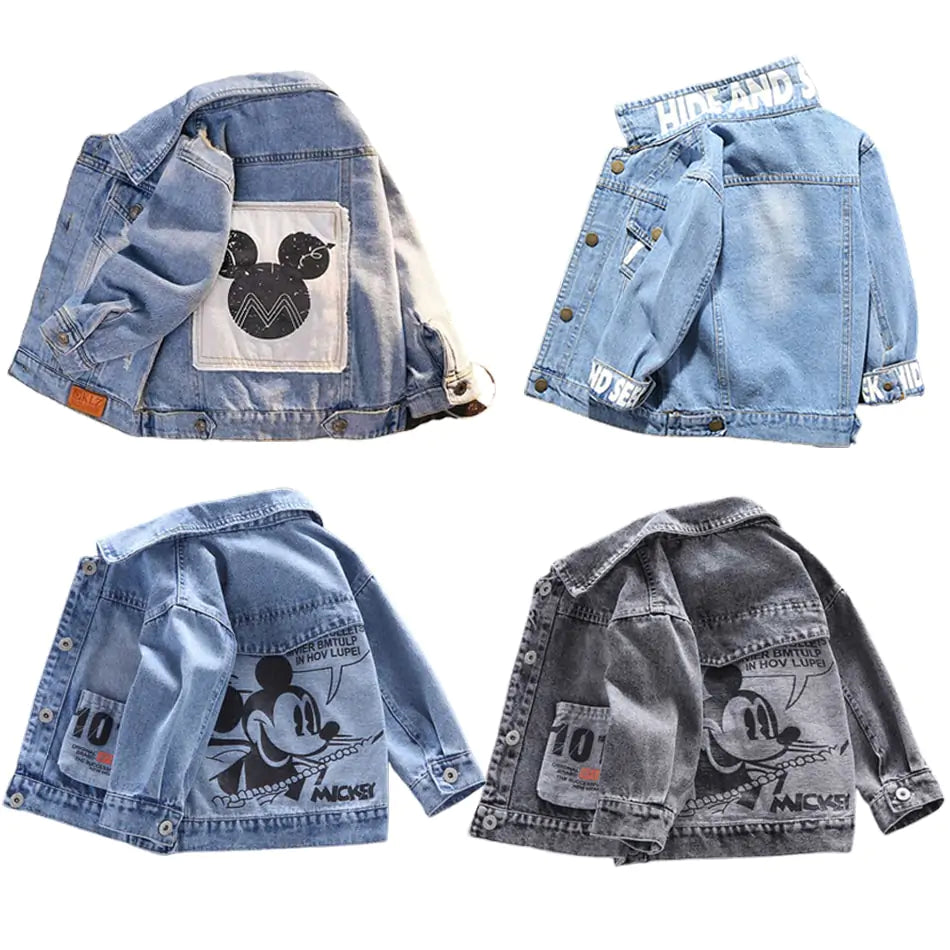 Children/Kids Denim Jackets With Disney Images