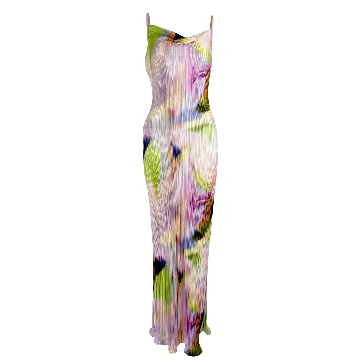 VESTIDO MAXI ESTAMPADO TIE-DYED LOVECANDY