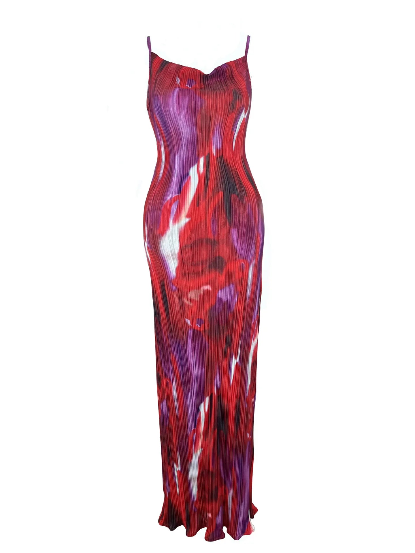 VESTIDO MAXI ESTAMPADO TIE-DYED LOVECANDY