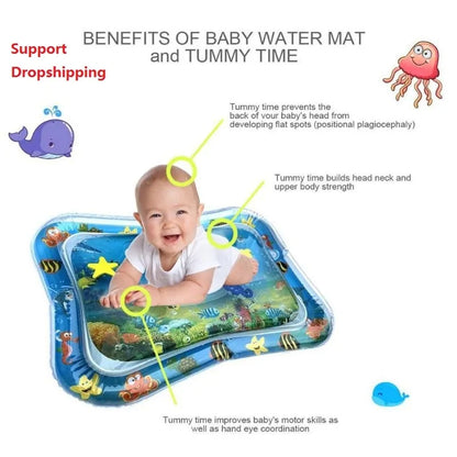 Outdoor & Summer Inflatable Water Mat For Babies