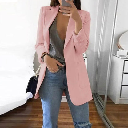 Casual Long Sleeve Business Suit Jacket