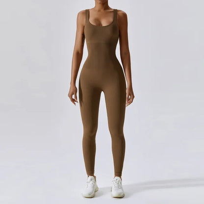 Women Seamless One-Piece Yoga Suit