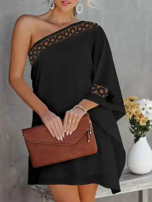 The Elegance One-Shoulder Dress