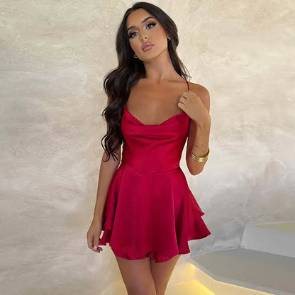 BIZZARO MINI SILK DRESS