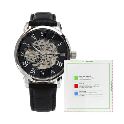 MEN'S OPENWORK WATCH