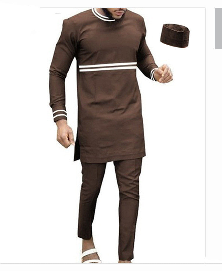 African Men's Clothing Traditional Outerwear Suits