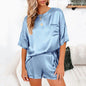 Satin Pajamas Set Women