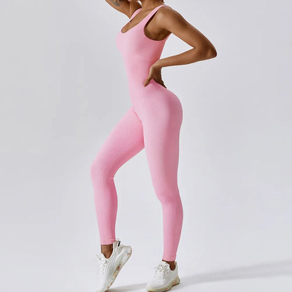 Women Seamless One-Piece Yoga Suit