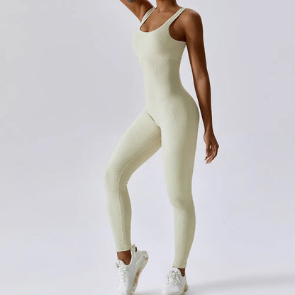 Women Seamless One-Piece Yoga Suit